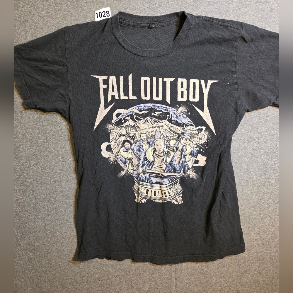 Fallout Boy 2016 Winter Tour Mens/unisex Medium Rock Tee Music Streeetwear